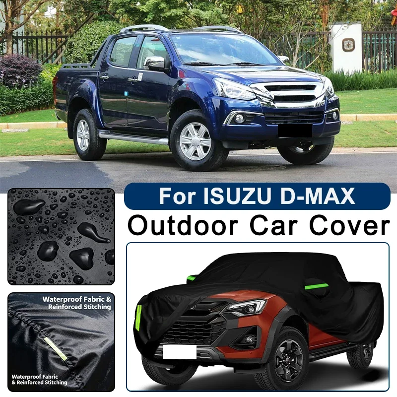 Outdoor Car Cover Waterproof Dustproof UV Sun Protection, Full Car Protector Exterior Accessories For ISUZU D-MAX RA RC
Outdoor Car Cover Waterproof Dustproof UV Sun Protection, Full Car Protector Exterior Accessories For ISUZU D-MAX RA RC