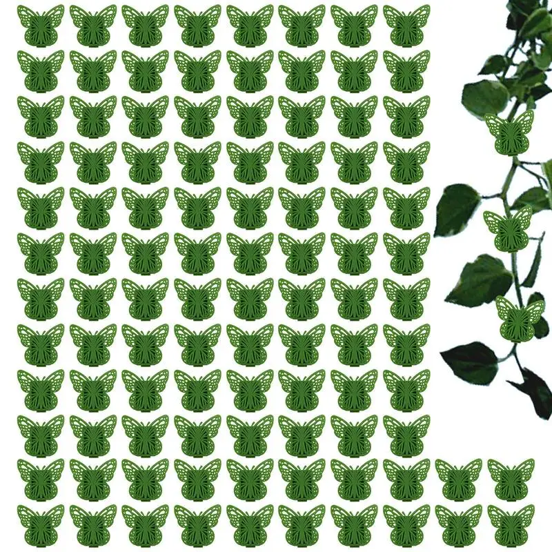 Butterfly Shape Plant Climbing Wall Fixture Clips Self Adhesive Plant Climbing Vines Perfect For Greenery Display Garden tools
Butterfly Shape Plant Climbing Wall Fixture Clips Self Adhesive Plant Climbing Vines Perfect For Greenery Display Garden tools