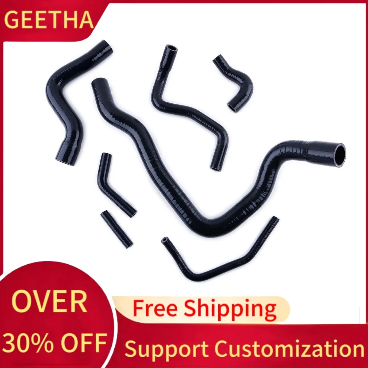 Silicone Radiator Hose Kit for 1996-2004 Volvo S70 V70 850 T5 T-5 / T-5R 2.3T 
Silicone Radiator Hose Kit for 1996-2004 Volvo S70 V70 850 T5 T-5 / T-5R 2.3T