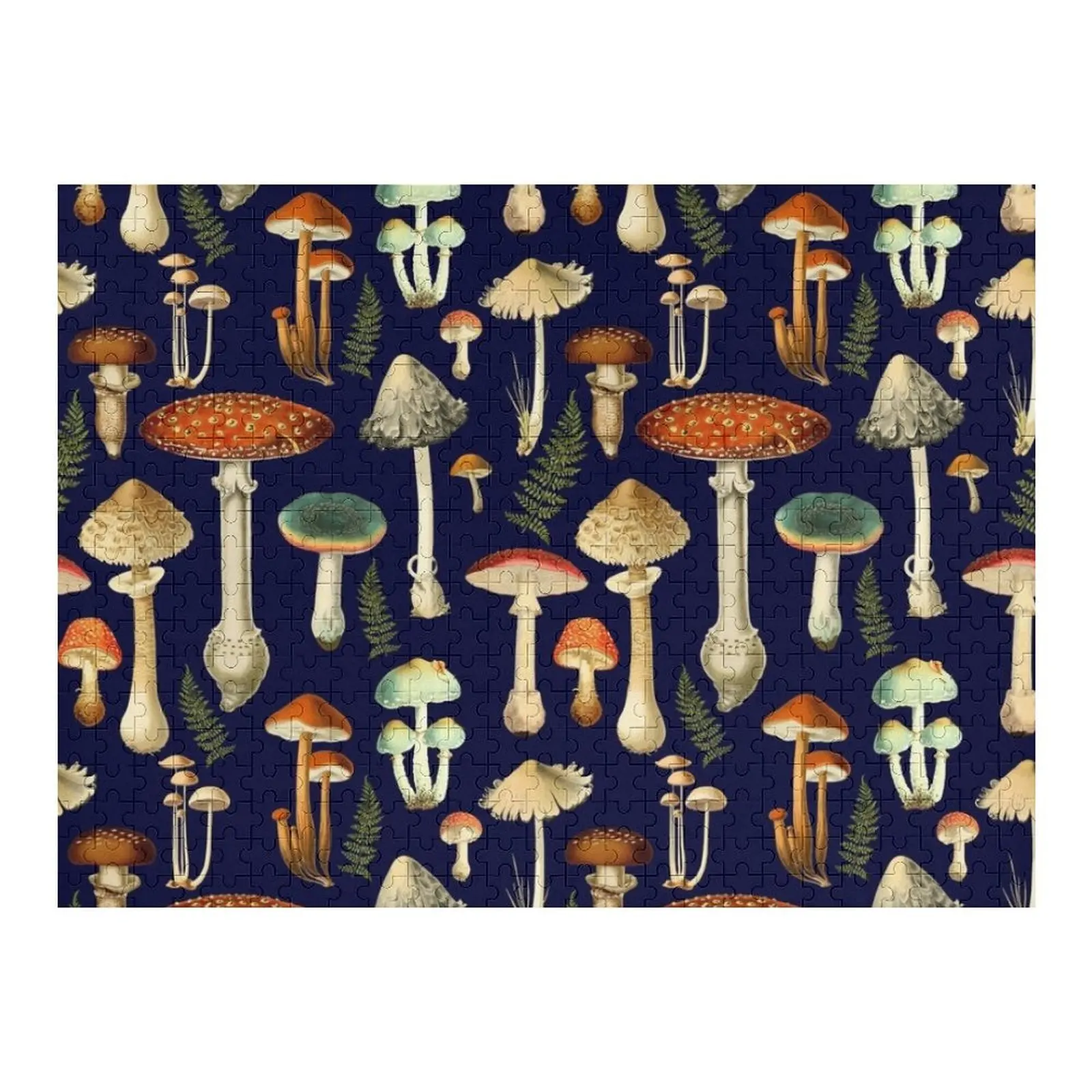 Toadstools Jigsaw Puzzle Adult Wooden Customizable Gift Puzzle
Toadstools Jigsaw Puzzle Adult Wooden Customizable Gift Puzzle