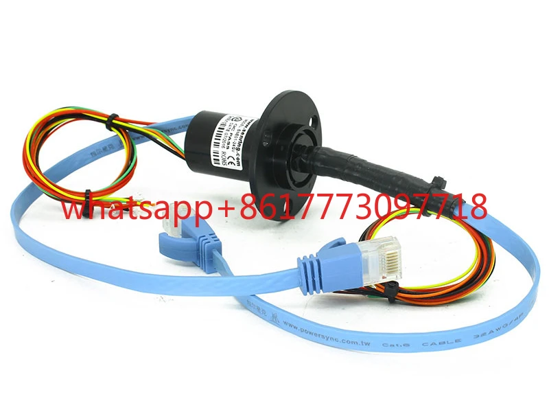RJ45 Ethernet Konektor 1 канал 1000 Baset 6 Sirkuit 2A + 2 SIRKUIT 5A Капсули Ethernet Slip Ring dengan OD 22 мм
RJ45 Ethernet Konektor 1 канал 1000 Baset 6 Sirkuit 2A + 2 SIRKUIT 5A Капсули Ethernet Slip Ring dengan OD 22 мм