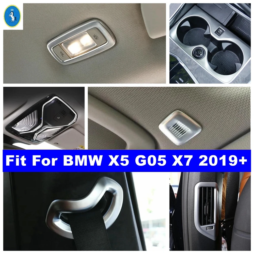 ABS Matte Car Pillar B Air AC Vent / Reading Lights / Water Cup Decor Panel Accessories Cover Trim For BMW X5 G05 X7 2019 - 2024
ABS Matte Car Pillar B Air AC Vent / Reading Lights / Water Cup Decor Panel Accessories Cover Trim For BMW X5 G05 X7 2019 - 2024