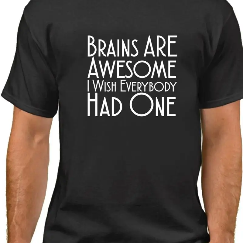 Футболка Brains Are Awesome I Wish Everybody Had One, забавный саркастический юмор
Футболка Brains Are Awesome I Wish Everybody Had One, забавный саркастический юмор