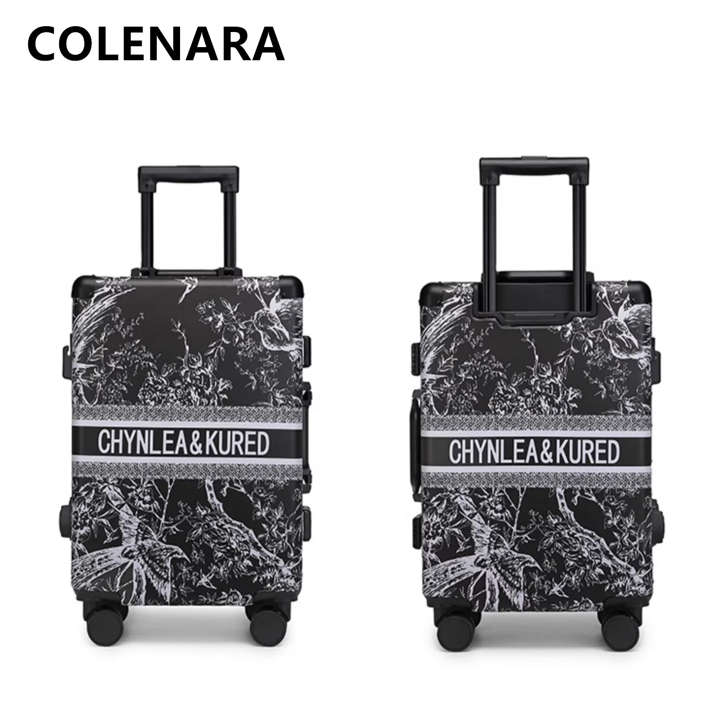 COLENARARolling Suitcase ABS+PVC Boarding Box Women's Trolley Case 20"24 Inch Password Box Men's Carry-on Travel Luggage
COLENARARolling Suitcase ABS+PVC Boarding Box Women's Trolley Case 20"24 Inch Password Box Men's Carry-on Travel Luggage