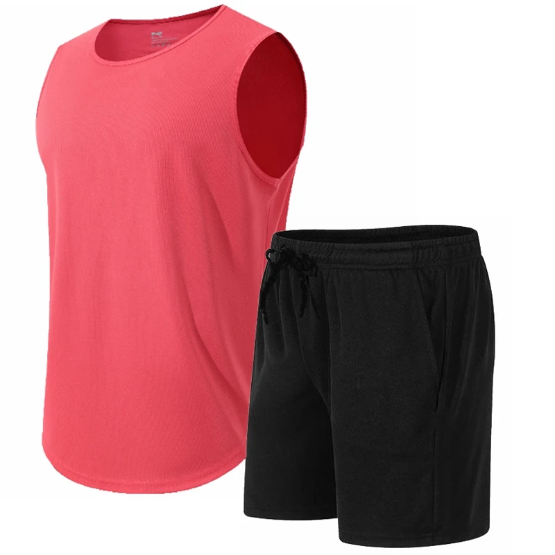 2025 Summer New Men's Fashionable Breathable Speed Drying Sleeveless Round Neck T-shirt Set Outdoor Running Sportswear
2025 Summer New Men's Fashionable Breathable Speed Drying Sleeveless Round Neck T-shirt Set Outdoor Running Sportswear