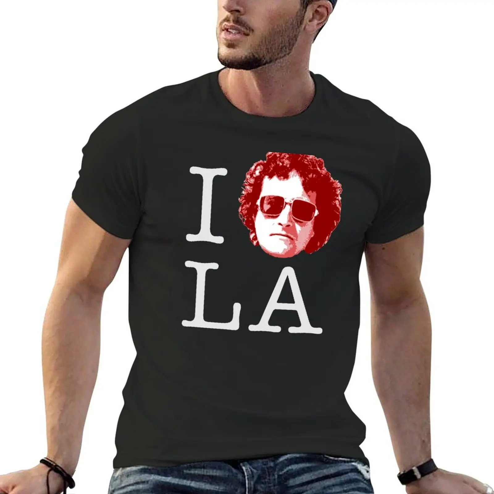 Randy Newman - I Love LA (Light on Dark) T-Shirt anime kawaii clothes clothes for men
Randy Newman - I Love LA (Light on Dark) T-Shirt anime kawaii clothes clothes for men
