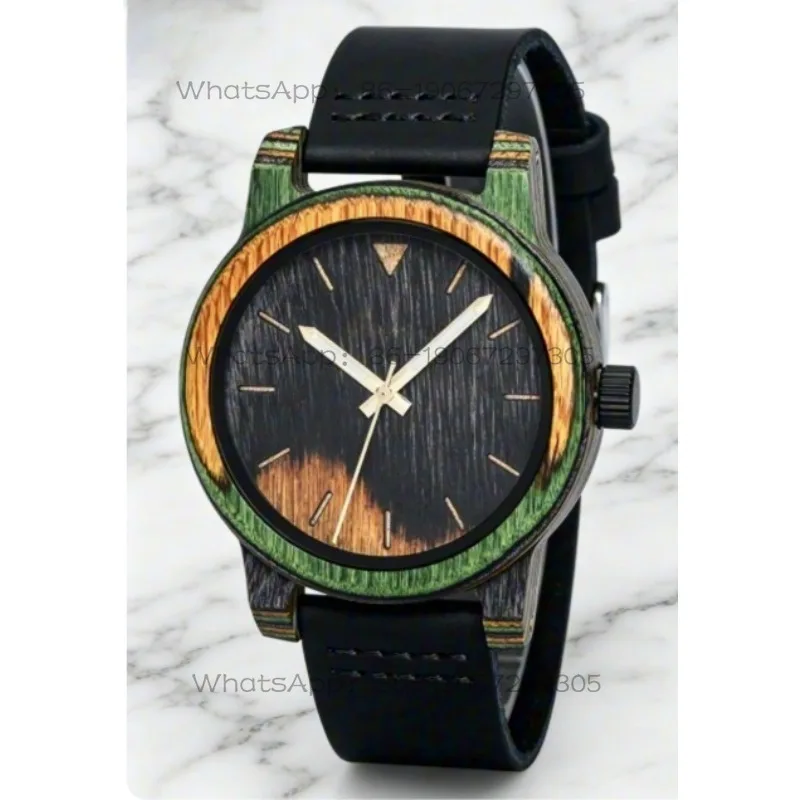Da Qin Wang Jian multi-layer men's colored wood watch personalized wooden trend retro wooden element men's watch
Da Qin Wang Jian multi-layer men's colored wood watch personalized wooden trend retro wooden element men's watch