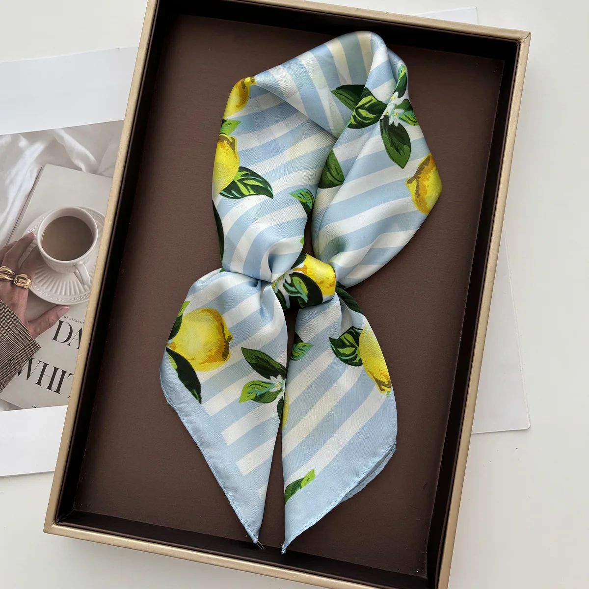 Lemon Printed Square Scarf For Women Fashion Scarves Bandanas Luxury Hijab Neckerchief Elegant Beach Shawl Wraps
Lemon Printed Square Scarf For Women Fashion Scarves Bandanas Luxury Hijab Neckerchief Elegant Beach Shawl Wraps
