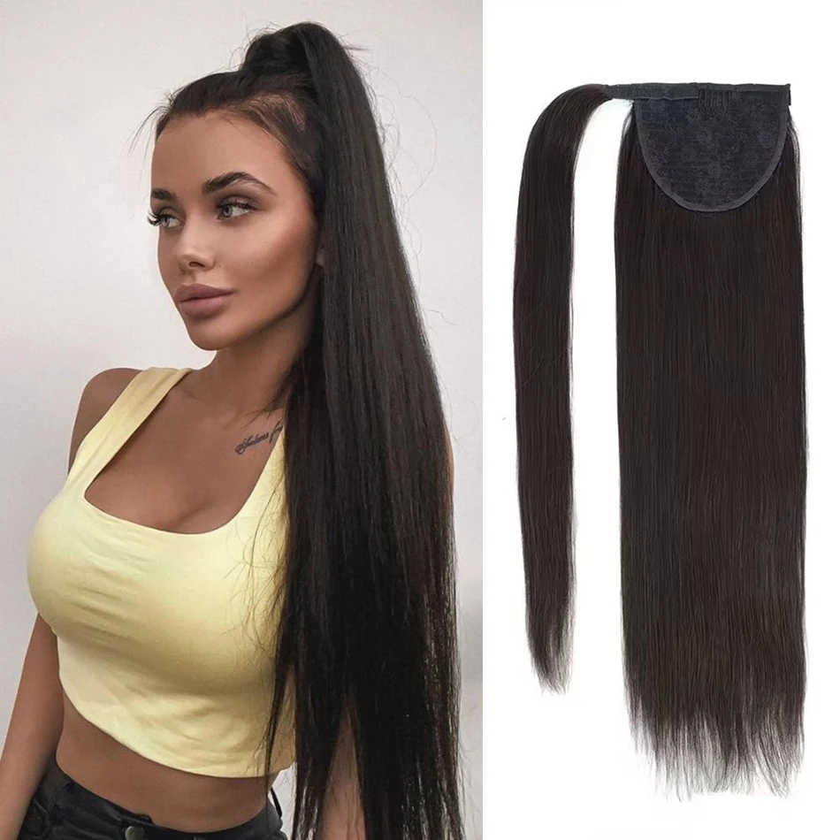 Wrap Around Ponytail Human Hair Extensions Straight Hair Clip In Pony Tail Brazilian Remy Natural Black Human Hair Ponytail
Wrap Around Ponytail Human Hair Extensions Straight Hair Clip In Pony Tail Brazilian Remy Natural Black Human Hair Ponytail