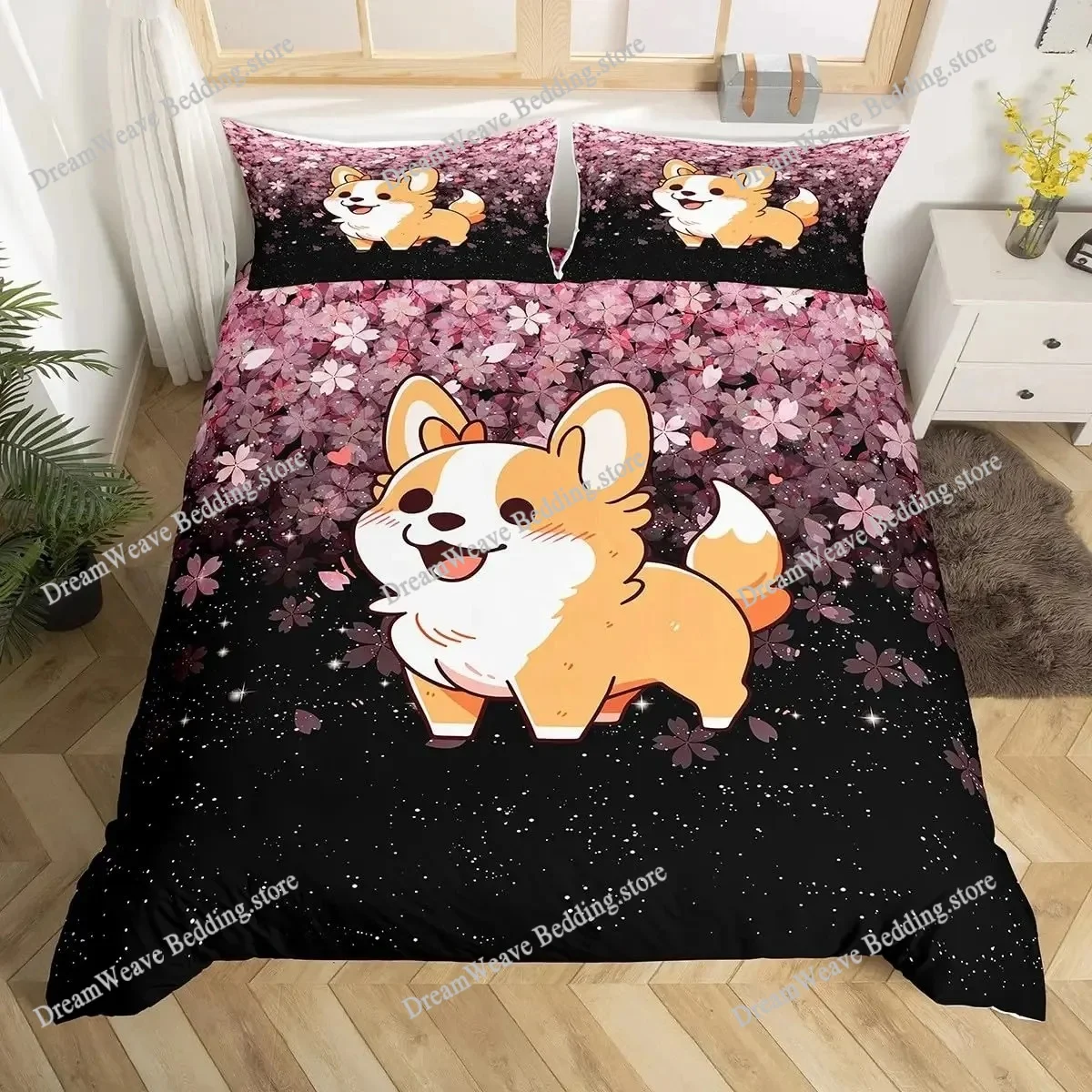 2 Cartoon Dog Duvet Cover Pillowcase Cat Bedding Set Adult Boy Girl Bedroom Decoration Children Gift Single Double Large Size
2 Cartoon Dog Duvet Cover Pillowcase Cat Bedding Set Adult Boy Girl Bedroom Decoration Children Gift Single Double Large Size