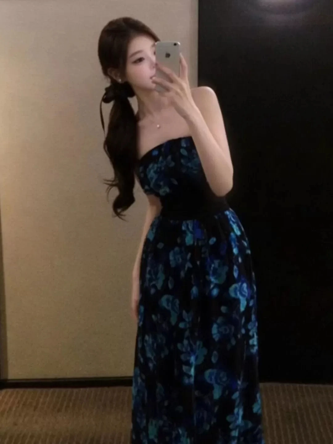 Blue Floral Lace Wrap Dress Women Summer Beach Vacation Style Waist Cinching Birthday Long Skirt Sexy High Waist A-Line Dress
Blue Floral Lace Wrap Dress Women Summer Beach Vacation Style Waist Cinching Birthday Long Skirt Sexy High Waist A-Line Dress