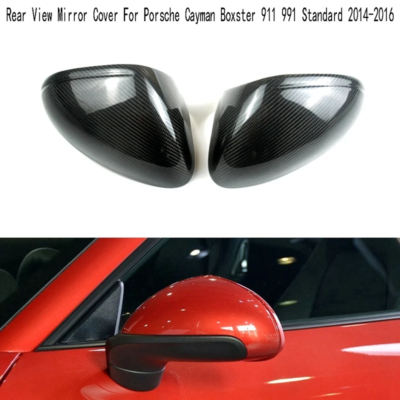 High-Quality Carbon Fiber Door Side Mirror Caps For Porsche Cayman Boxster 911 991 Standard 2014-2016
High-Quality Carbon Fiber Door Side Mirror Caps For Porsche Cayman Boxster 911 991 Standard 2014-2016
