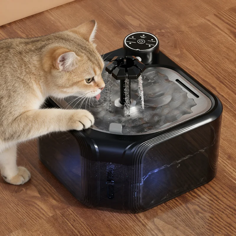 Pet Smart Water Feeder with Filter Automatic Drinking Fountain for Dogs Cats Pet Water Bowl Quiet Electric Water Dispenser
Pet Smart Water Feeder with Filter Automatic Drinking Fountain for Dogs Cats Pet Water Bowl Quiet Electric Water Dispenser