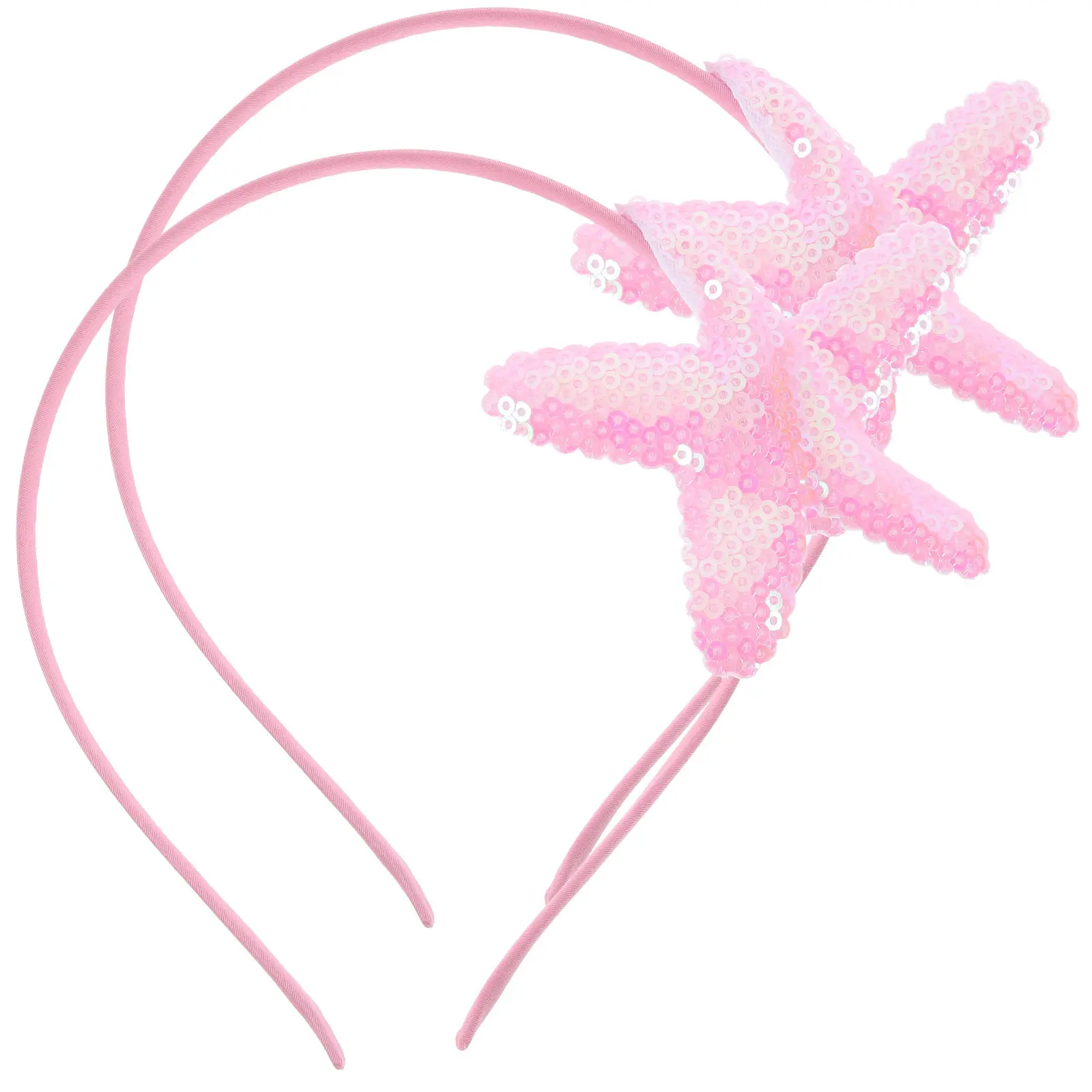 2Pcs Sea Star Headband for Kids Girls Soft Fabric Plastic Sequin Glitter Hairband for Beach Birthday Party Children Hair
2Pcs Sea Star Headband for Kids Girls Soft Fabric Plastic Sequin Glitter Hairband for Beach Birthday Party Children Hair