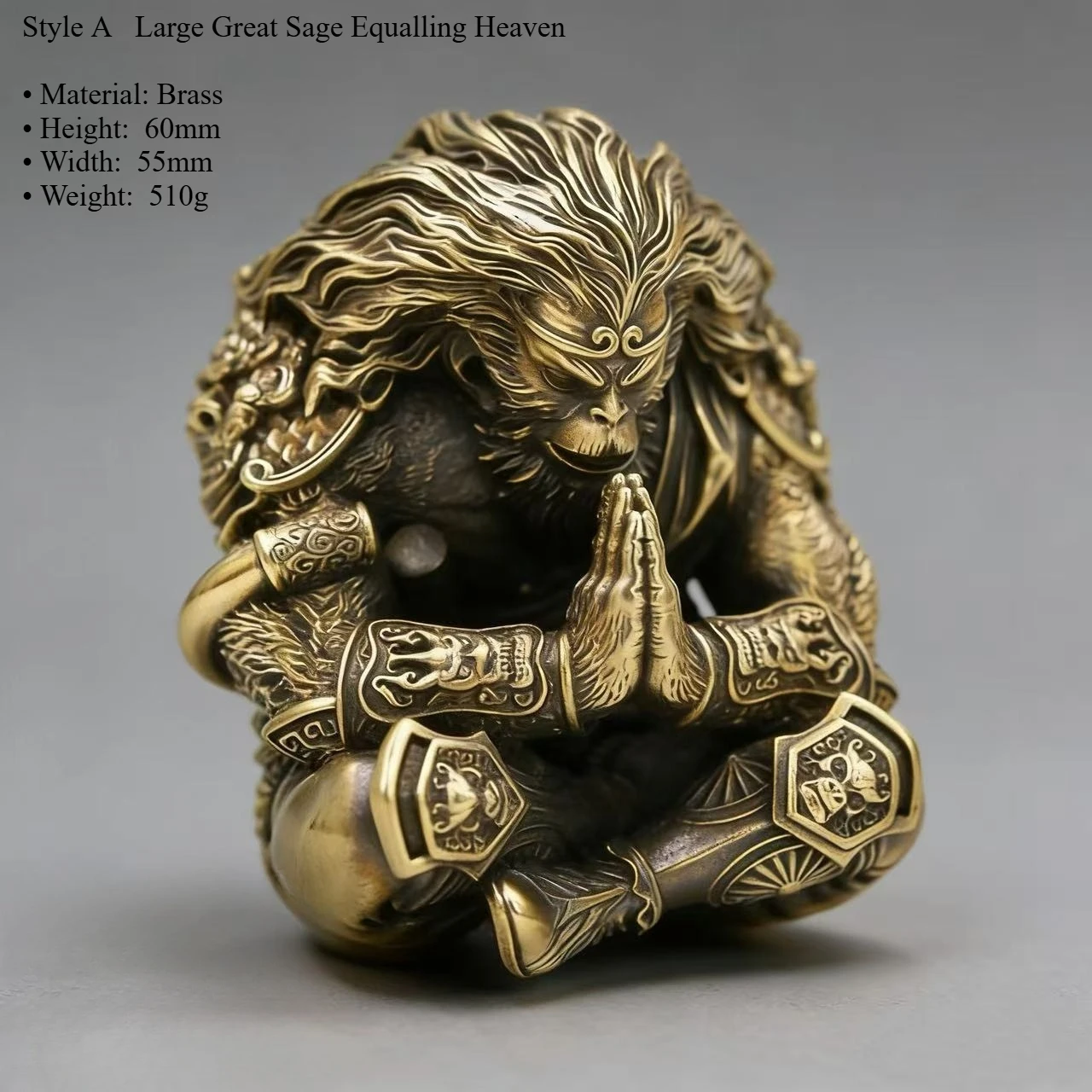 Коллекционная фигурка Обезьяны-Короля, латунный декоративный сувенир, модный подарок для мужчин
Коллекционная фигурка Обезьяны-Короля, латунный декоративный сувенир, модный подарок для мужчин