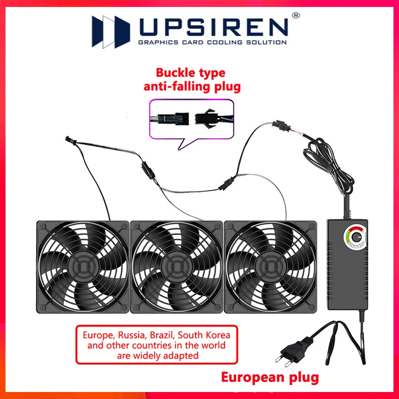 Upsiren12025 Powerful high-speed Miner Mining fan Big air volume server cooling system 3600RPM 220V BTC Double Ball Copper Shaft
Upsiren12025 Powerful high-speed Miner Mining fan Big air volume server cooling system 3600RPM 220V BTC Double Ball Copper Shaft