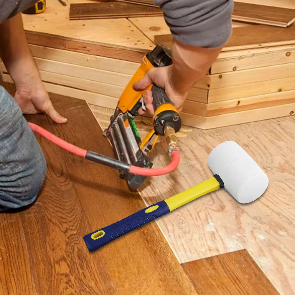 Floor Fixer Tool Include Suction Cup and Mallet Blue Kit Rubber Mallet Hammer Can't Use on Scraped Surface Floor
Floor Fixer Tool Include Suction Cup and Mallet Blue Kit Rubber Mallet Hammer Can't Use on Scraped Surface Floor