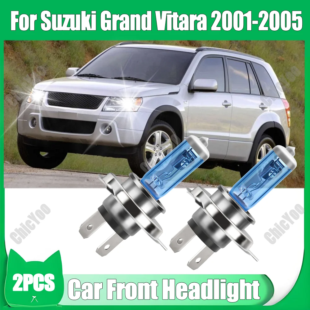 2PCS H4 High Low Beam Canbus No error Halogen Headlights 6000K Super White Plug and Play 12V For Suzuki Grand Vitara 2001-2005
2PCS H4 High Low Beam Canbus No error Halogen Headlights 6000K Super White Plug and Play 12V For Suzuki Grand Vitara 2001-2005