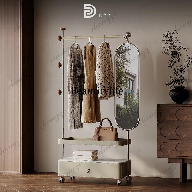 Italian high-end coat rack, bedroom floor-to-ceiling living room light luxury removable hanger with drawer cabinet
Italian high-end coat rack, bedroom floor-to-ceiling living room light luxury removable hanger with drawer cabinet