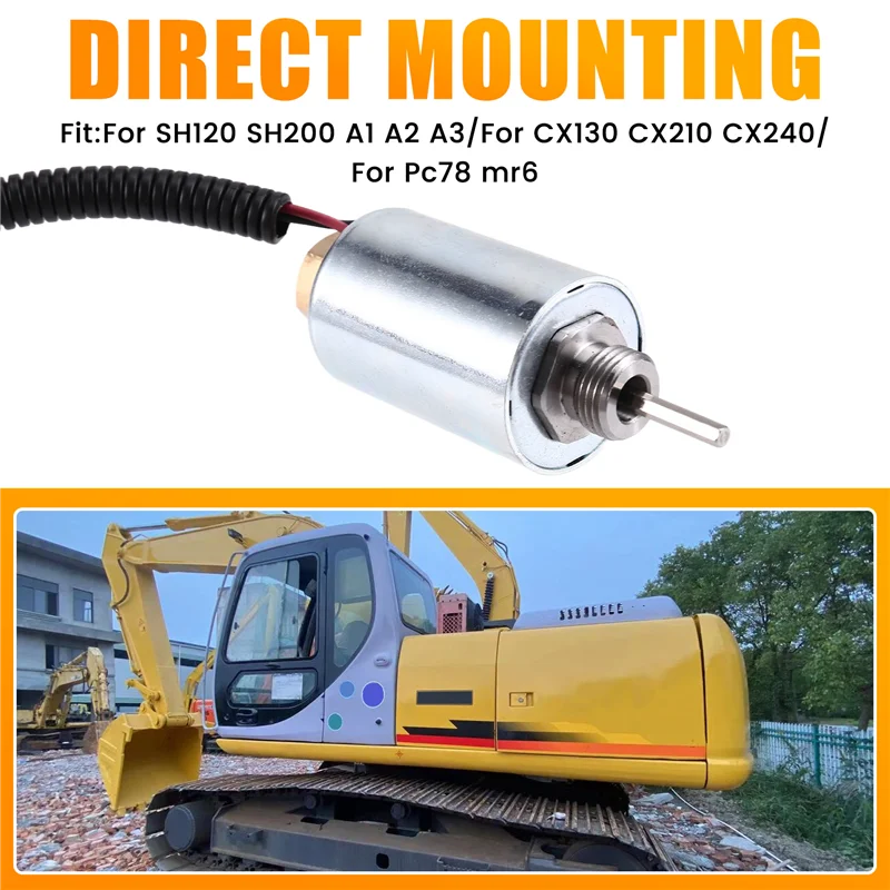 Solenoid Valve Rotary LL00068 Excavator For Sumitomo SH120 SH200 A1 A2 A3 For CASE CX130 CX210 CX240 Komatsu Pc78 Mr6 12V
Solenoid Valve Rotary LL00068 Excavator For Sumitomo SH120 SH200 A1 A2 A3 For CASE CX130 CX210 CX240 Komatsu Pc78 Mr6 12V