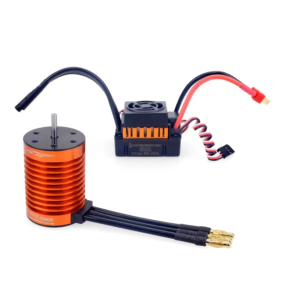 1/10 1/12 1/14 RC Part Waterproof F540 3300KV 4370KV Brushless Motor W/60A ESC for Wltoys 144001 124019 RC 124018 Truck Buggy
1/10 1/12 1/14 RC Part Waterproof F540 3300KV 4370KV Brushless Motor W/60A ESC for Wltoys 144001 124019 RC 124018 Truck Buggy