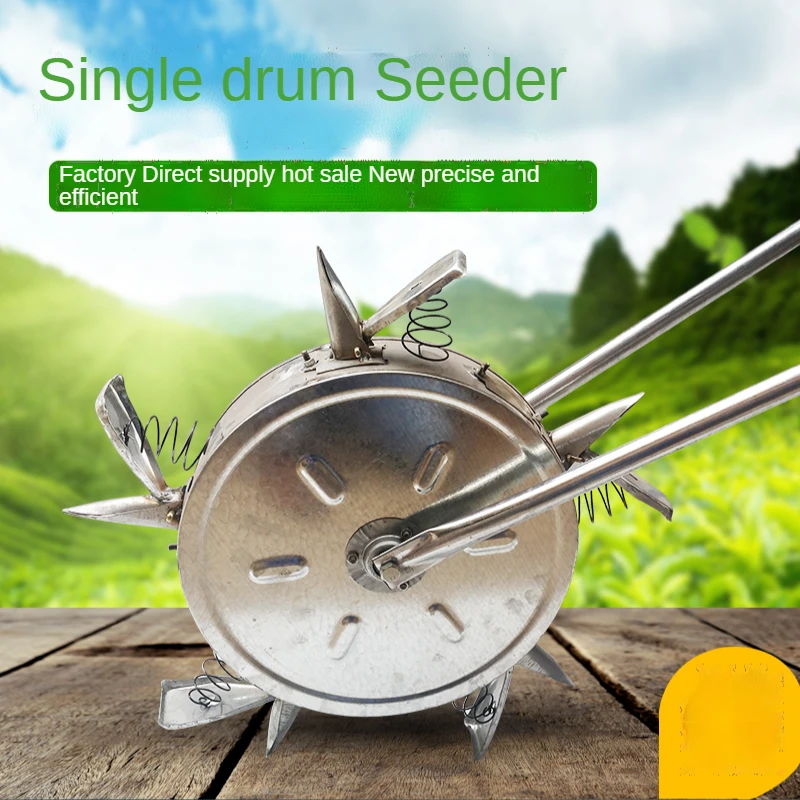 Convenient Multifunctional Hand Push Roller Planter Corn Soybean Peanut Cotton Planter Precise Sowing and Fertilization
Convenient Multifunctional Hand Push Roller Planter Corn Soybean Peanut Cotton Planter Precise Sowing and Fertilization