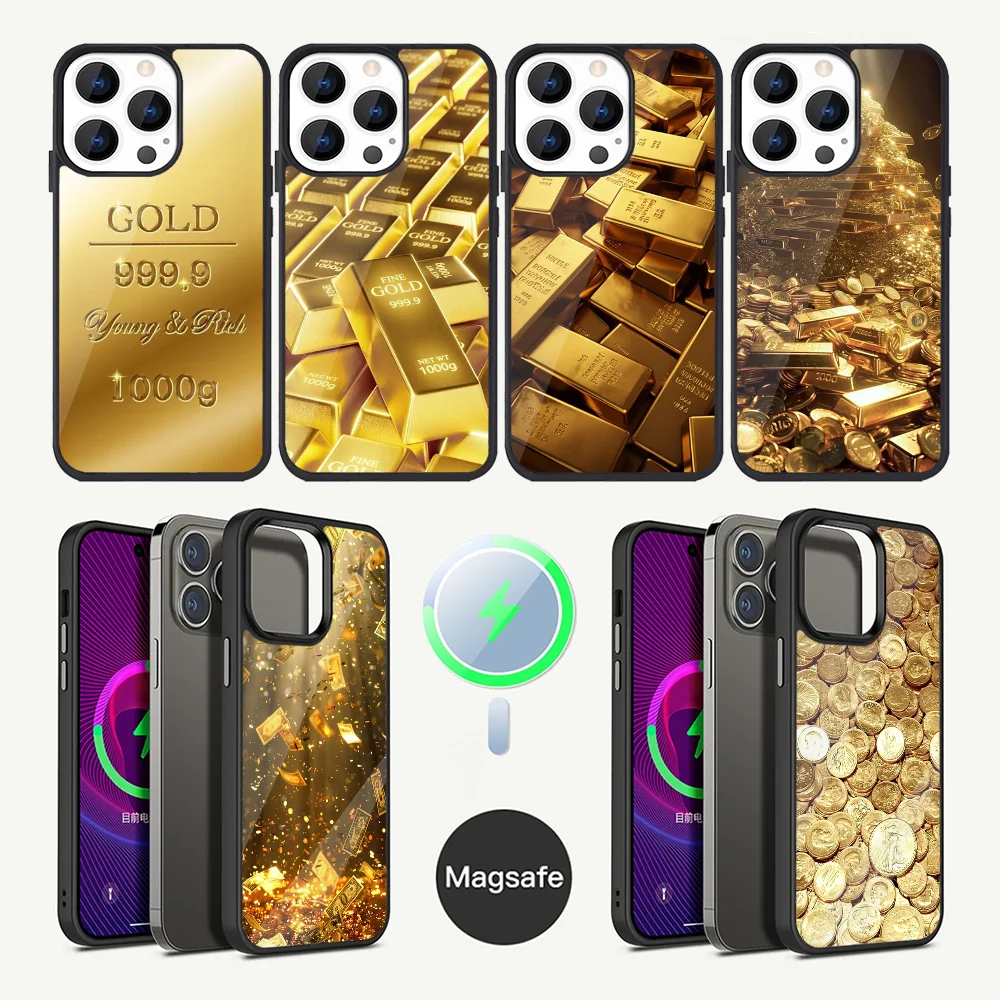 Gold Cash Art Phone Case For iPhone 16,15,14,13,12,11,Plus,Pro,Max Mini Magsafe Magnetic Wireless Charging
Gold Cash Art Phone Case For iPhone 16,15,14,13,12,11,Plus,Pro,Max Mini Magsafe Magnetic Wireless Charging
