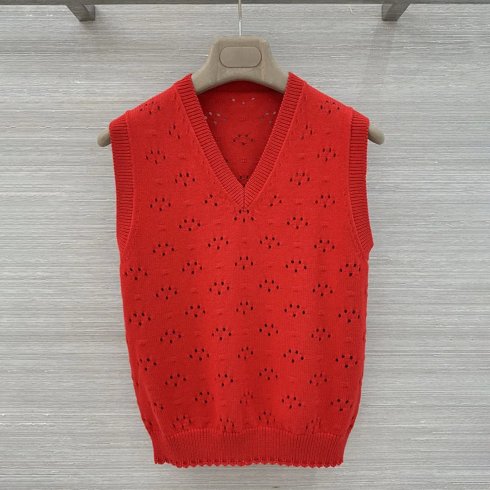 High-quality 2026 new style women's V-neck sleeveless fashionable tank top with openwork decoration xy2640733
High-quality 2026 new style women's V-neck sleeveless fashionable tank top with openwork decoration xy2640733