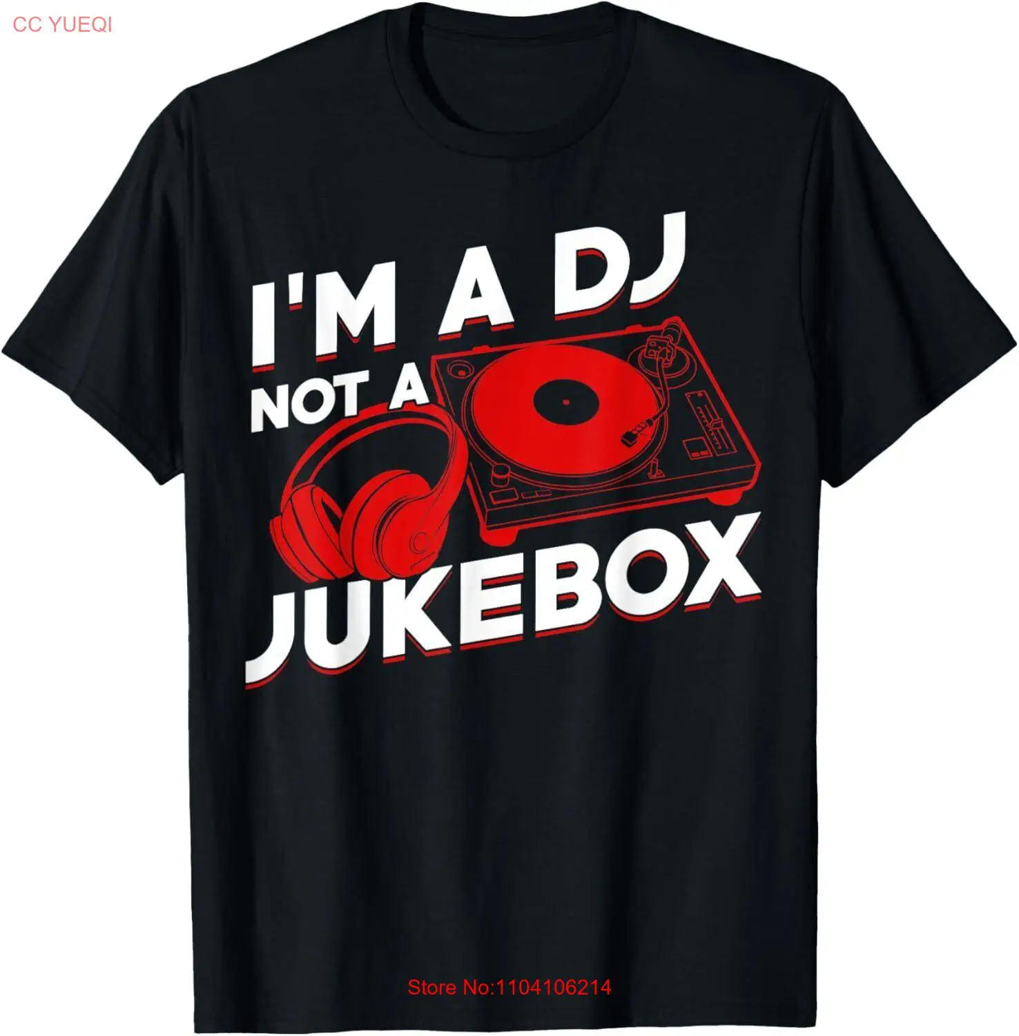 I'm A DJ Not Jukebox Funny DJ Job Profession Gift Men Women T-Shirt Hoodie 
I'm A DJ Not Jukebox Funny DJ Job Profession Gift Men Women T-Shirt Hoodie
