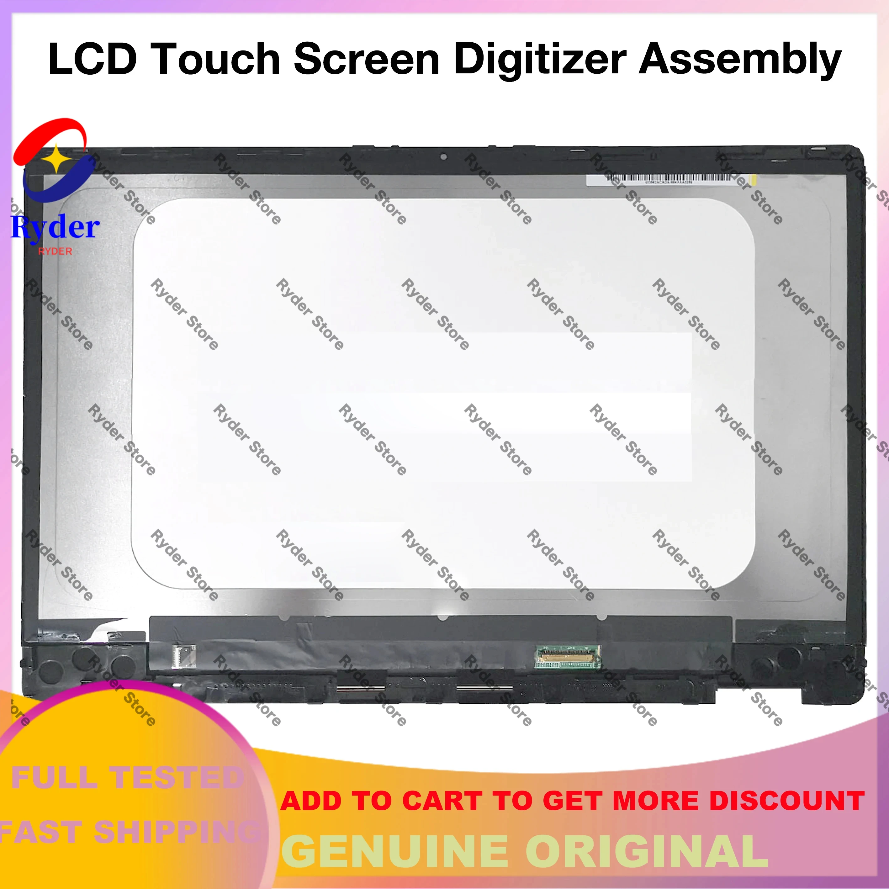 New For HP Pavilion x360 14 DH 14-DH 14 DH0706NZ Laptop FHD Touch Screen Digitizer LCD Display Assembly With Frame Replacement
New For HP Pavilion x360 14 DH 14-DH 14 DH0706NZ Laptop FHD Touch Screen Digitizer LCD Display Assembly With Frame Replacement