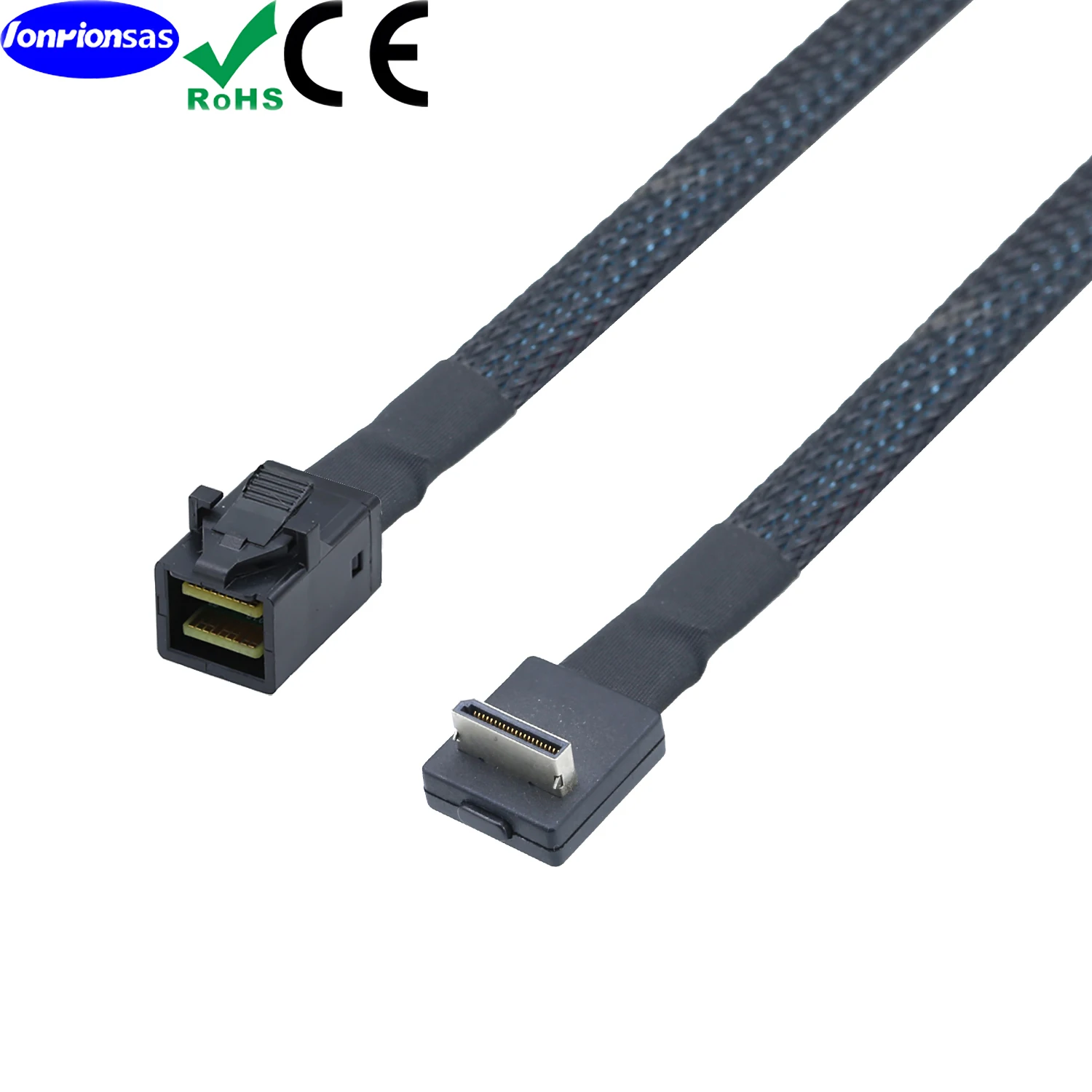 ЛОНРИОНСАС # OcuLink PCIE SFF-8611 4i 42Pin 90-градусный активный кабель HD Mini SAS SFF-8643 для подключения данных SSD
ЛОНРИОНСАС # OcuLink PCIE SFF-8611 4i 42Pin 90-градусный активный кабель HD Mini SAS SFF-8643 для подключения данных SSD