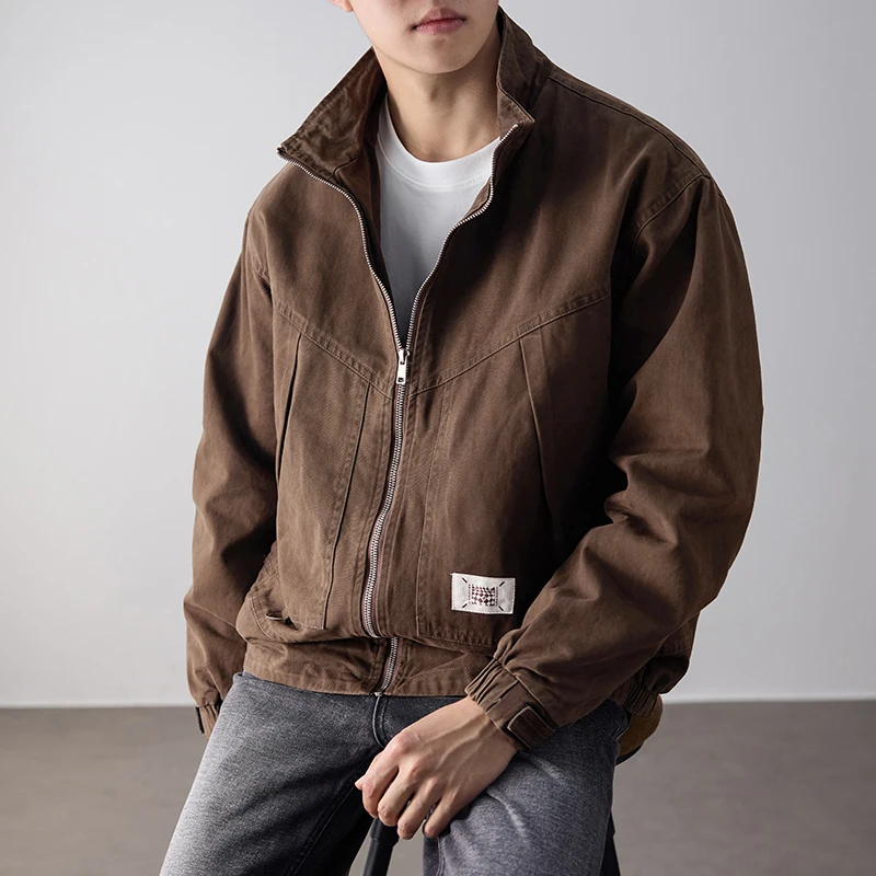 Мужская повседневная куртка с отложным воротником, весна 2026, трендовая, свободного кроя, больших размеров (до 4XL), 100% хлопок, короткая, молодежная
Мужская повседневная куртка с отложным воротником, весна 2026, трендовая, свободного кроя, больших размеров (до 4XL), 100% хлопок, короткая, молодежная