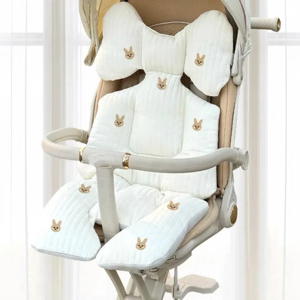 Universal Comfort Soft Stroller Seat Cushion Cute Bear Embroidery Baby Pram Cushion Infant Skin-friendly Seat Liner Pad Toddler
Universal Comfort Soft Stroller Seat Cushion Cute Bear Embroidery Baby Pram Cushion Infant Skin-friendly Seat Liner Pad Toddler