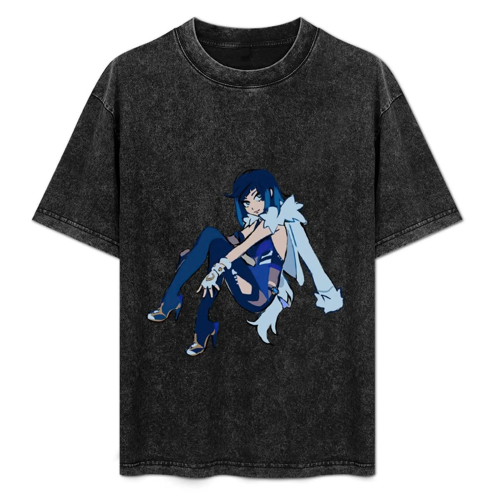 Yelan Blue T-Shirt Large Size Loose Casual Tee
Yelan Blue T-Shirt Large Size Loose Casual Tee