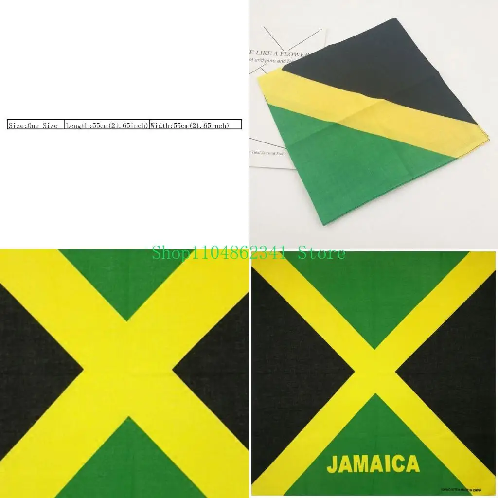 5ASD Ямайка флаг унисекс квадратный банданас хлопковые шарф-шарф-байкер мотоцикл шейный шейн
5ASD Ямайка флаг унисекс квадратный банданас хлопковые шарф-шарф-байкер мотоцикл шейный шейн
