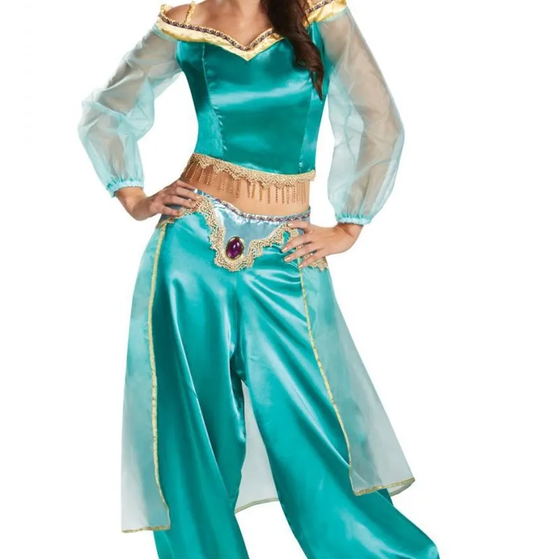 2017 New Halloween Party Costume Fairy Tale Aladdin Lamp Jasmine Princess Belly Dance Clothes Ethnic Stage Performance Women'...
2017 New Halloween Party Costume Fairy Tale Aladdin Lamp Jasmine Princess Belly Dance Clothes Ethnic Stage Performance Women'...