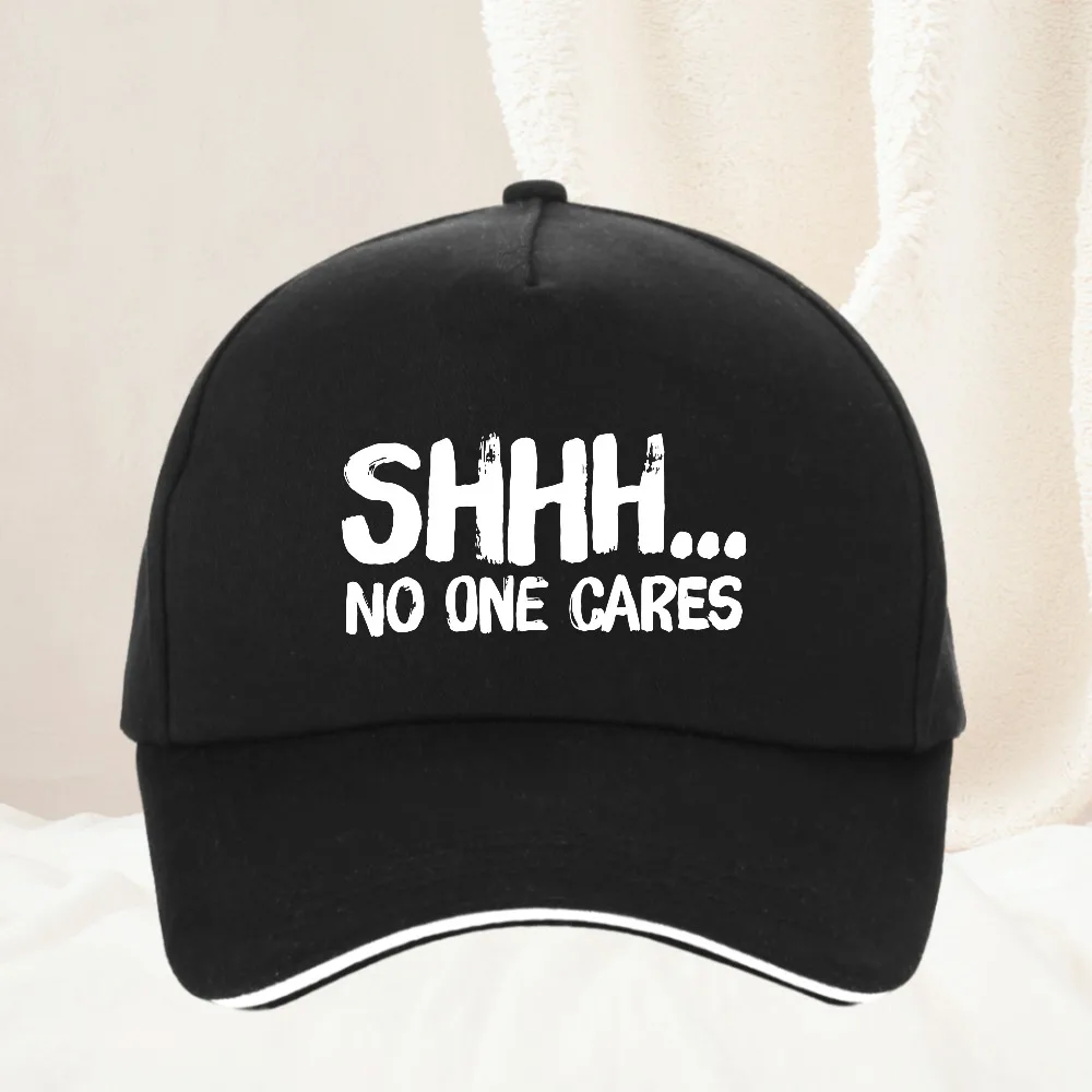 Women‘s’ Funny Sarcastic Shh No One Cares Graphic Printed hat Casual Streetwear High Quality Snapback hat Gorras Baseball Cap
Women‘s’ Funny Sarcastic Shh No One Cares Graphic Printed hat Casual Streetwear High Quality Snapback hat Gorras Baseball Cap
