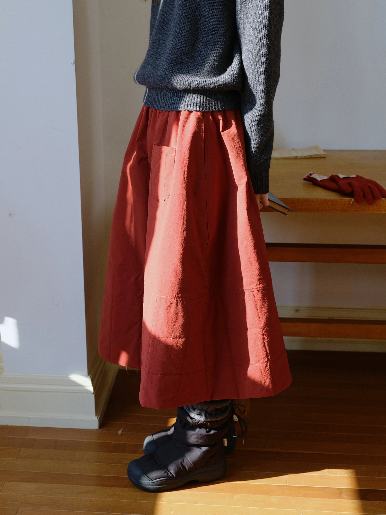 Warm Fce A-Line Puffy Skirt Elastic Waist 3D Quilted Cotton Candy Blo Design Casual Sle Women's Skirt Nylon Fabric
Warm Fce A-Line Puffy Skirt Elastic Waist 3D Quilted Cotton Candy Blo Design Casual Sle Women's Skirt Nylon Fabric