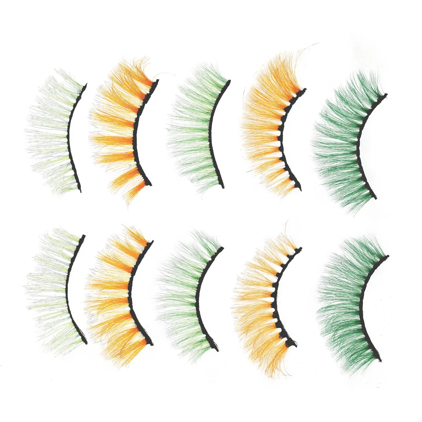 Colorful False Eyelashes 5 Pairs Soft Women Cosplay Performance Daily Makeup Party Seven Colors Long Thick lashes
Colorful False Eyelashes 5 Pairs Soft Women Cosplay Performance Daily Makeup Party Seven Colors Long Thick lashes