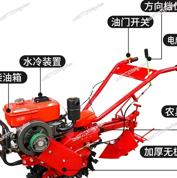 Model 170 Miniature Tiller Cultivator Small Farming Plough Soil Rototiller Garden
Model 170 Miniature Tiller Cultivator Small Farming Plough Soil Rototiller Garden