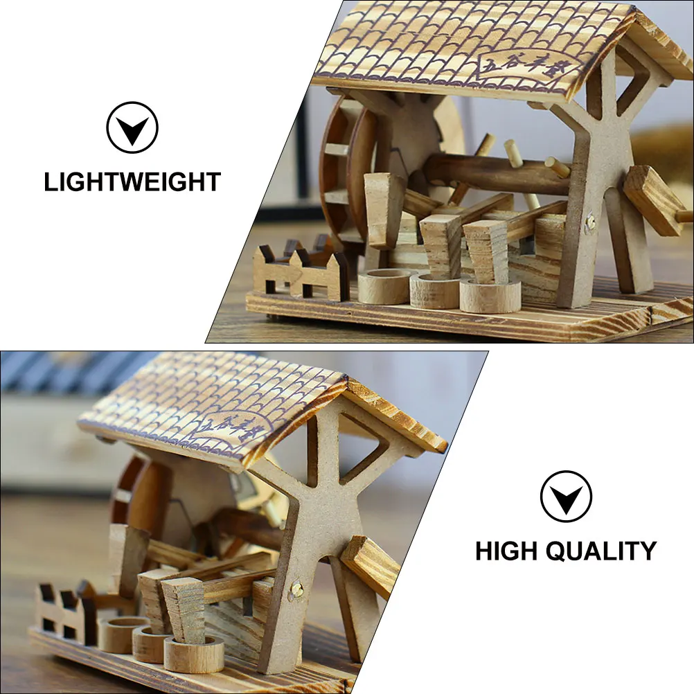 Wheel Model Crafts Decoration Rustic Wood Long Lasting Small Size Lightweight Home Office Decor
Wheel Model Crafts Decoration Rustic Wood Long Lasting Small Size Lightweight Home Office Decor