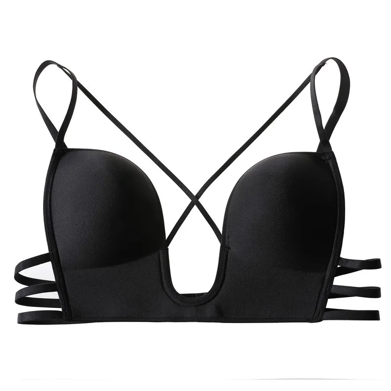 U-Shape Backless Bralette Sexy Underwear Women's Gathered Cross Beautiful Back Steel Ring Bra Full Coverage One-Piece Swimsuit
U-Shape Backless Bralette Sexy Underwear Women's Gathered Cross Beautiful Back Steel Ring Bra Full Coverage One-Piece Swimsuit