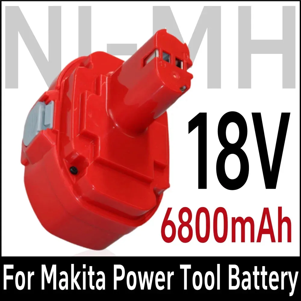 18V PA18 Ni-MH Battery Pack 4800/6800/9800/12800mAh High Capacity Long Lasting Replacement For Makita 1822 1823 1834 1835
18V PA18 Ni-MH Battery Pack 4800/6800/9800/12800mAh High Capacity Long Lasting Replacement For Makita 1822 1823 1834 1835