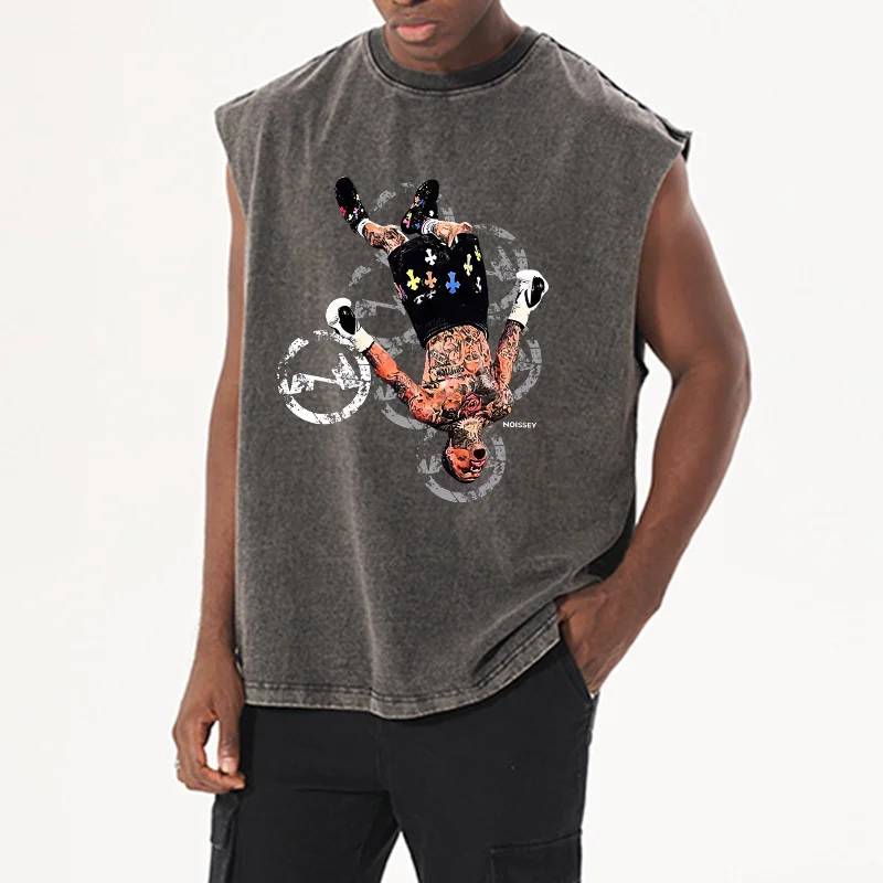 Chrome KO! Champion Print High-Quality Wash Tanks 100% Cotton Summer Printed Vests Men Harajuku Hip Pop Fugees Streetwears Chic
Chrome KO! Champion Print High-Quality Wash Tanks 100% Cotton Summer Printed Vests Men Harajuku Hip Pop Fugees Streetwears Chic