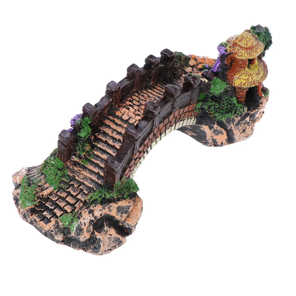 Aquarium Bridge Resin Rockery Landscape Ornaments for Fish Tank Non Toxic Easy Pet Supplies Underwater Decorations
Aquarium Bridge Resin Rockery Landscape Ornaments for Fish Tank Non Toxic Easy Pet Supplies Underwater Decorations