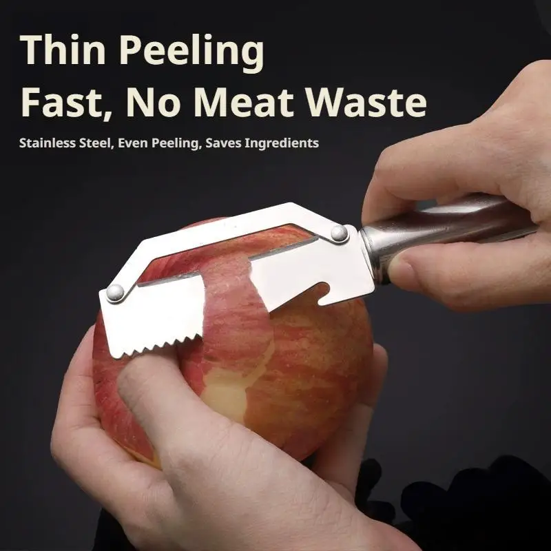 1PC Stainless Steel Flat Edge Peeler Potato Peeler Slicer Knife Watermelon/Melon Grater Kitchen Multi-Purpose Tool
1PC Stainless Steel Flat Edge Peeler Potato Peeler Slicer Knife Watermelon/Melon Grater Kitchen Multi-Purpose Tool