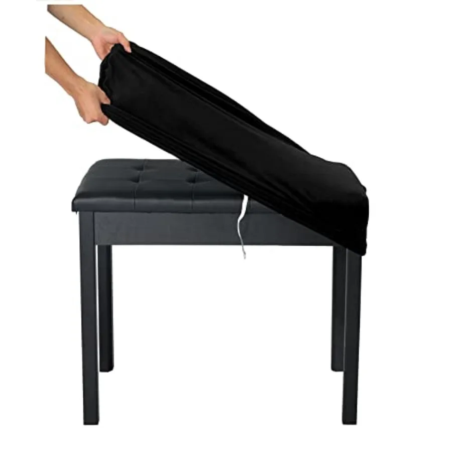 Soft Velvet Piano Bench Cover, 20"- 26.5" L x (11.8"- 15.7") W Rectangle Stretch Washable Stool Upholstered Protector Slipcover
Soft Velvet Piano Bench Cover, 20"- 26.5" L x (11.8"- 15.7") W Rectangle Stretch Washable Stool Upholstered Protector Slipcover