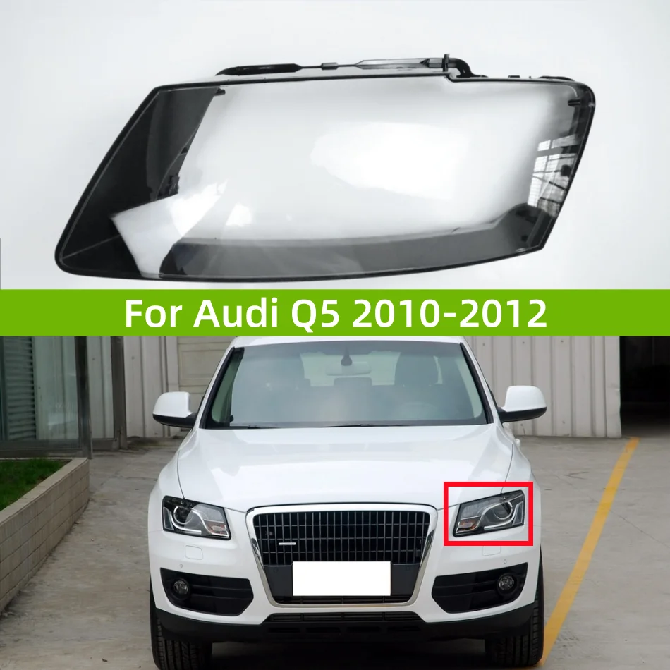 For Audi Q5 2010 2011 2012 Headlights Shell Transparent Lampshdade Headlamp Cover Lamp Shade Plexiglass Replace Original Lens
For Audi Q5 2010 2011 2012 Headlights Shell Transparent Lampshdade Headlamp Cover Lamp Shade Plexiglass Replace Original Lens