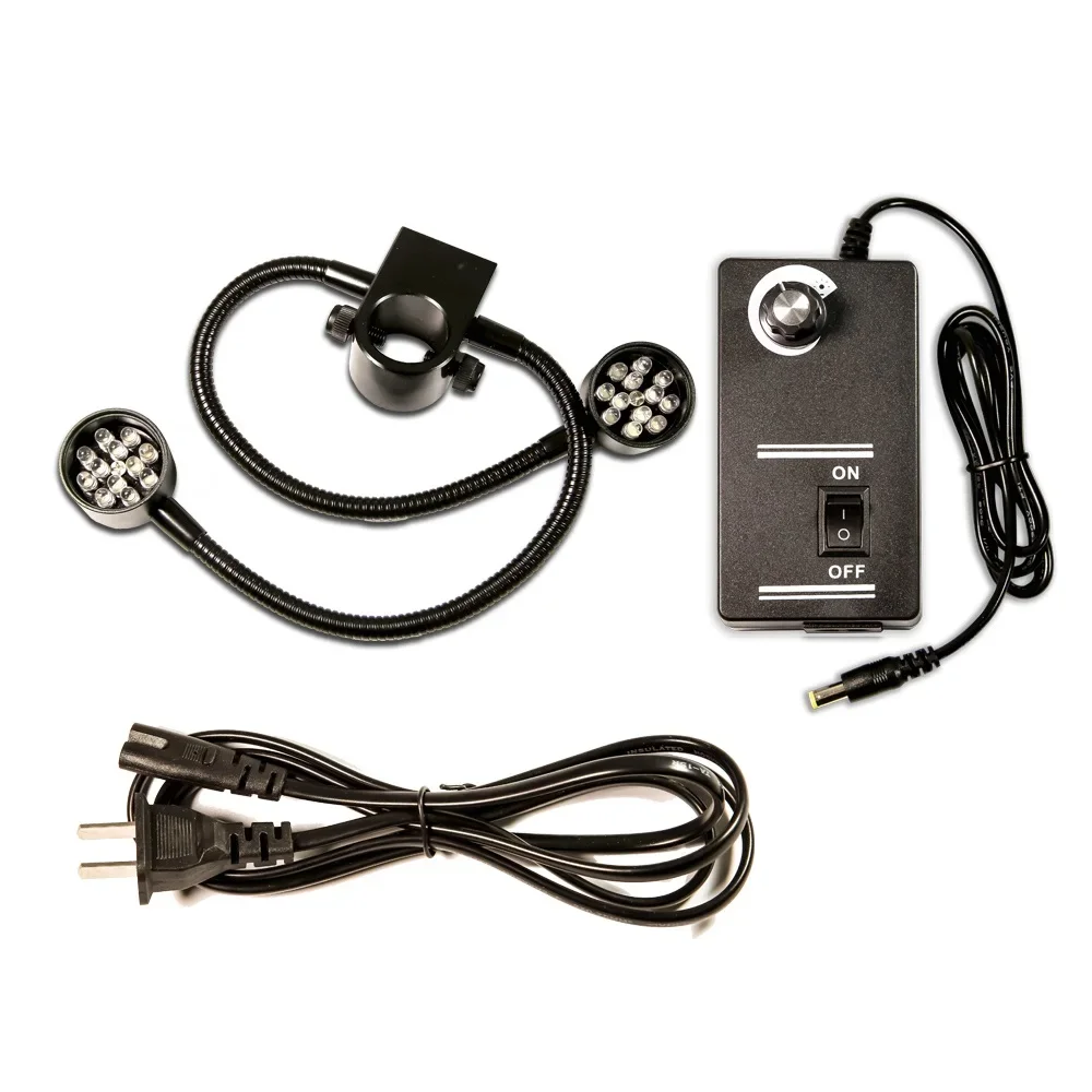 32mm Bracket Double LED Lamp Side Light Source UV IR Stereo Microscope Backlight Accessory 8W 12V
32mm Bracket Double LED Lamp Side Light Source UV IR Stereo Microscope Backlight Accessory 8W 12V