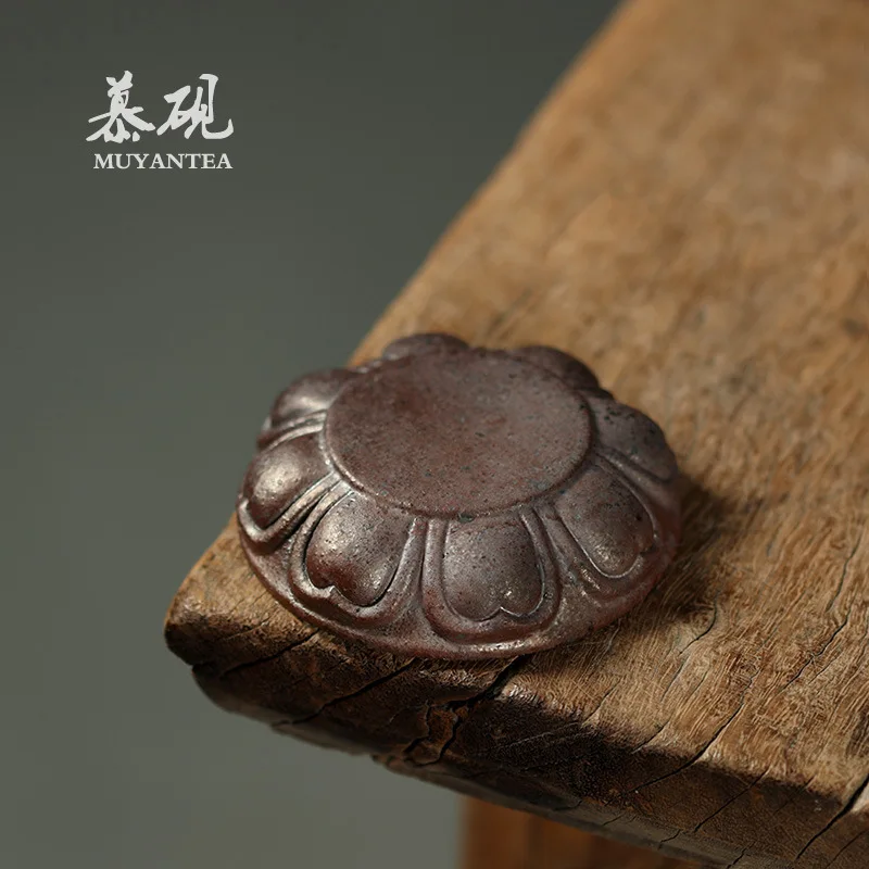 Mu Yan's Handcrafted Solid Stand With Zen-Inspired Design, Dry Brewing Stand, Ceramic Purple Clay Holder, Teapot Mat, Tea
Mu Yan's Handcrafted Solid Stand With Zen-Inspired Design, Dry Brewing Stand, Ceramic Purple Clay Holder, Teapot Mat, Tea